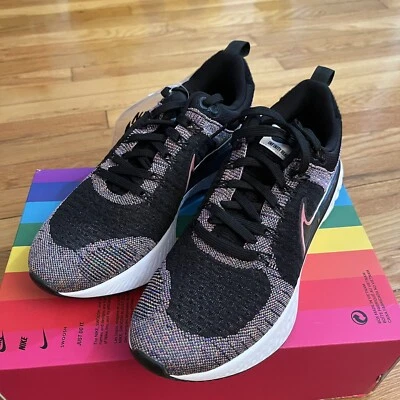 🔥Nike React Infinity Run FK 2 "Be True" Men's Size 4.5 DD6790 001 LGBTQ PRIDE - Image 1 of 4