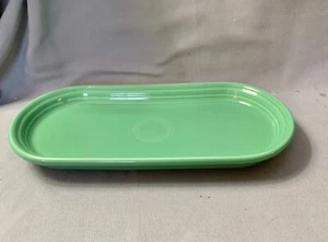 NEW Fiestaware Meadow Green Bread Tray Oval FIESTA 12” Utility Serving Plate - Picture 1 of 8