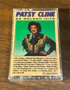 Patsy Cline - 20 Golden Hits - Cassette Tape (DLX-7887) new/sealed - Picture 1 of 3