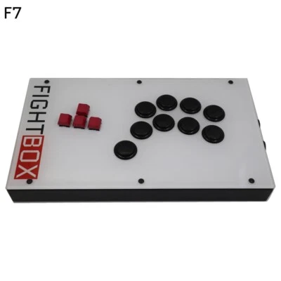 Fightbox F7 Keyboard Button Leverless Arcade Game Controller PC/PS/Xbox/Switch - Image 1 of 4