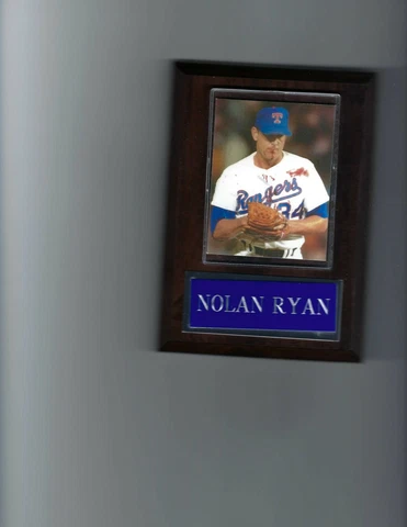NOLAN RYAN PLAQUE BASEBALL LOS ANGELES DODGERS LA MLB Cover