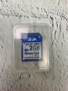 Carte SD 2 Go sécurité carte SD numérique carte mémoire haute vitesse compatible - Photo 1 sur 2