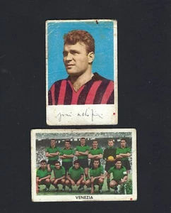 2 FIGURINE CARTONATE CALCIOCAMPIONI EDI EDJ MILANO ALTAFINI - SQUADRA VENEZIA - Imagen 1 de 2