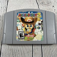 Mario Party 2 (N64, 1999) - Authentic - Tested - Cartridge Only - See Photos