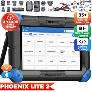 Topdon Phoenix Lite 2 Active Test Full System Diagnostic Scanner Online Coding - Picture 1 of 11