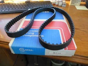 Cinturón de sincronización de dientes Cloyes B115 #2 119 para algunas 86 - 92 aplicaciones Subaru 1.8L. - Imagen 1 de 2