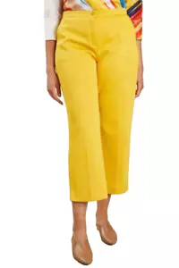 π MARINA RINALDI Cropped Jersey Trousers PLUS size MR 29_US 20W_IT58_DE50_GB24 - Picture 1 of 23