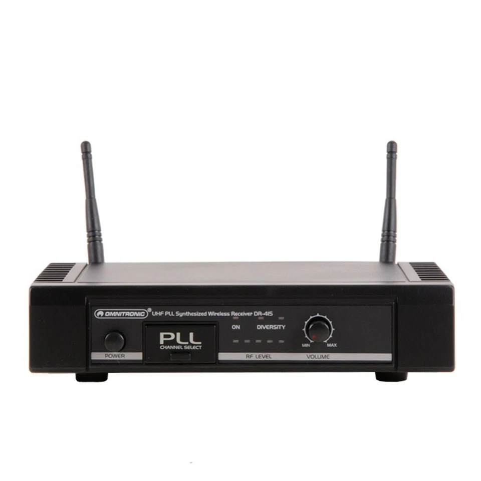 Drahtlos Funk modern Karaoke DJ-Equipment Bühne Empfänger 16 Kanäle Event Party - Bild 1 von 2