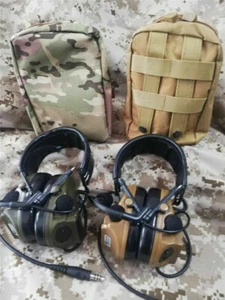 TCA /Comtac 3 Headset Military Standard Plug Tactical headphones Noise Reduction - Bild 1 von 7