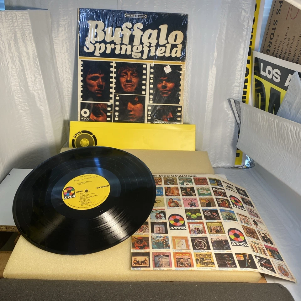 RARE BUFFALO SPRINGFIELD W/Shrink Price Tag -Self Titled- ATCO LP 33-200 A 1969 - Image 1 of 4