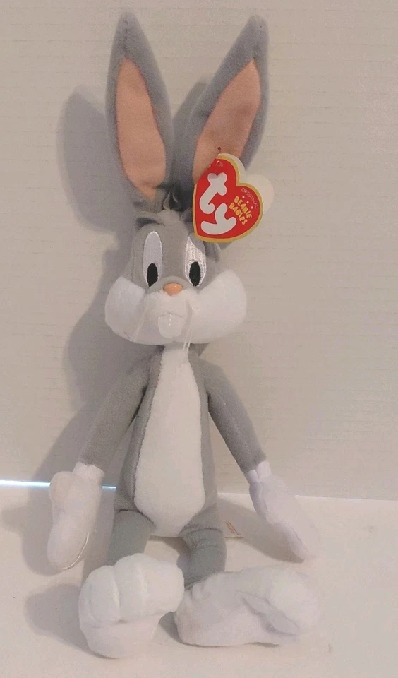 Ty Beanie Baby "Bugs Bunny" de Looney Tunes - Exclusivo de Walgreen con etiqueta  Foto 1 de 4