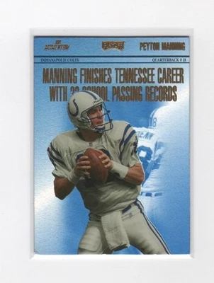 1998 Playoff Momentum SSD Headliners Peyton Manning #16 Rookie Colts  - Image 1 of 2