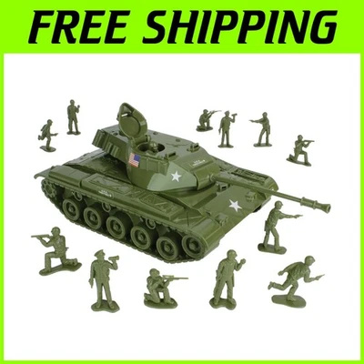 TimMee Tank Playset with Tactical Soldiers - OD Green - Image 1 of 4