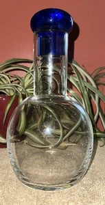 Carafe Iittala "Mondo" by Kerttu Nurminen Electric Blue Stopper - Picture 1 of 7