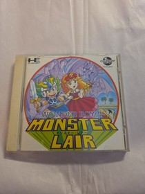 PC Engine MONSTER LAIR WONDER BOY Ⅲ SCD Japanese Game Soft Tested