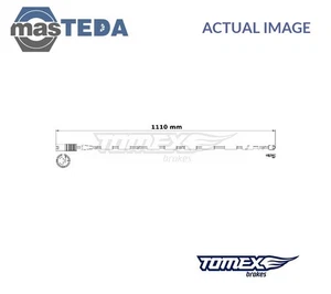 TX 31-16 BRAKE PAD WEAR SENSOR WARNING INDICATOR REAR TOMEX BRAKES FOR BMW 3,1 - Picture 1 of 5