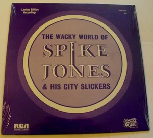 The Wacky World of SPIKE JONES & His City Slicker - Sealed Vinyl LP Record Album - Picture 1 of 2
