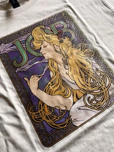 JOB Rolling Papers Tee Shirt Brand New Cotton Size Large Classic Woman Smoking - Picture 1 of 10