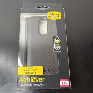 Nueva Funda Serie OtterBox ACHIEVER para LG Fortune / LG Risio 2 - Negra - Imagen 1 de 2