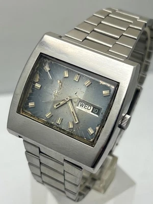 Reloj Hombre Vintage EDOX KINGSTAR Automático Día/Fecha Hecho en Suiza - 626 2411 4 Foto 1 de 4