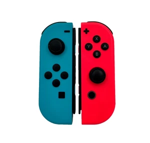 NINTENDO SWITCH JOY-CON SET NEON BLUE/RED (L/R) GRADE B - Picture 1 of 4