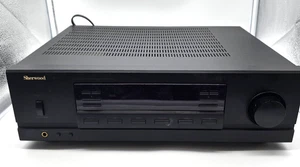 Sherwood RX-4105 Stereo Receiver Black AM/FM AUX CD Tape TV VCR Input Home Audio - Picture 1 of 9