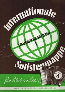 Cartella Solista Internazionale per Accorderone; Parte: Vol. 4., Solista Italiano - Foto 1 di 1