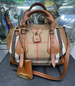 Burberry Prorsum Collection Classic House Check Blaze Purse Crossbody Handbag - Bild 1 von 19