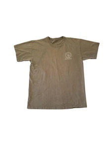Vintage 90s Korea DMZ De-Militarized Zone Since 1953 Green Graphic Shirt Size M - Picture 1 of 6