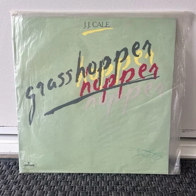 J. J. Cale Grasshopper 1982 Vinyl Album 4038 Mercury Records Music Vintage - Image 1 of 3