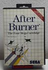 After Burner + OVP Sega Master System Spiel Retro Gaming Boxed CIB /  B3704