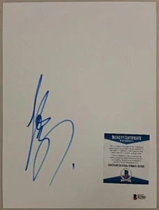 MAMORU OSHII Signed 9x12 Ghost in the Shell Original Filmmaker ~ Beckett BAS COA - Picture 1 of 1