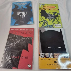 BATMAN Graphic Novel Lot of 4/Frank Miller Year One/The Dark Knight Returns etc. - Picture 1 of 13