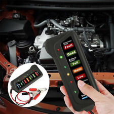 12V Car Battery Tester Digital Alternator Tester 6 LED Lights Diagnostic Tool