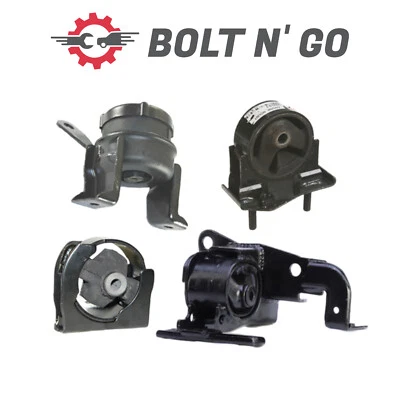 Soporte de motor y transmisión 4 piezas para Toyota RAV4 2004-2005 2,4 L Foto 1 de 4