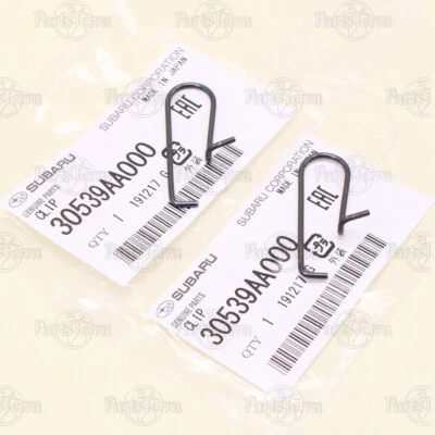 x2 NUEVO GENUINO SUBARU IMPREZA WRX LEGACY FORESTER EMBRAGUE HORQUILLA RESORTES 30539AA000 Foto 1 de 4