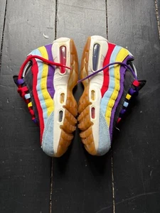 Nike Air Max 95 SP Psychic Blue/Chrome Yellow CK5669 400 UK 5.5 No Box 2019 EX - Picture 1 of 7