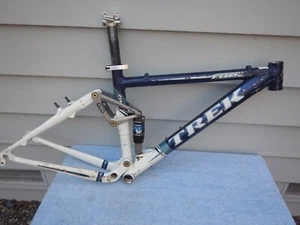 16" Trek Fuel 90 Mountain Bike Frame Full Suspension Fox Float Shock EXTRAS - Picture 1 of 7
