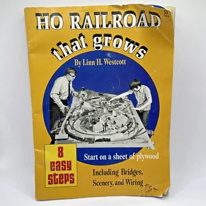 HO Railroad that Grows book by Linn H Westcott 1976 Kalmbach Publishing - Picture 1 of 11