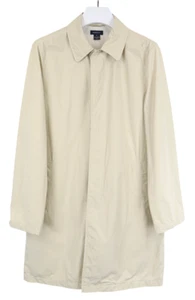Gant E.G. Long Raincoat Abrigo Hombre XL Trenca Token Forro Botones Cuello Polo - Imagen 1 de 14