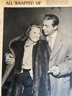 June Allyson, Dick Powell, Full Page Vintage Pinup, a