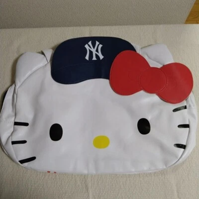 Hello Kitty x MLB New York Yankees Shoulder Tote Bag Purse NEW - Image 1 of 4