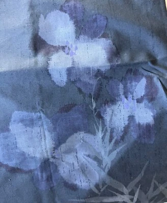 CALVIN KLEIN FLOR NOCTURNA IRIS PENSAMIENTO VIOLETAS 2 HUMO SIMULADO PÚRPURA AZUL GRIS GRIS Foto 1 de 4