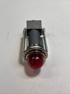 DIALCO ROJO 75W 125V Colmena Lente Tablero Medidor Panel Luz 5/8". - Imagen 1 de 6