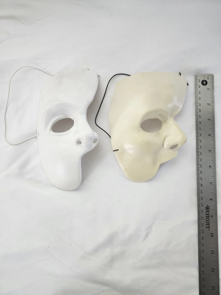 Two (2) Phantom of the Opera Masks (one is Rubie's brand) - Halloween  - Image 1 of 3