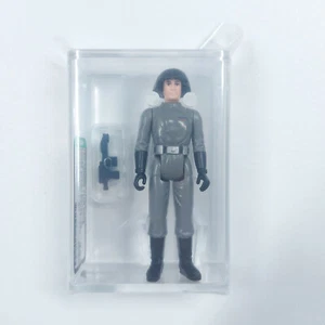 FIGURA DE COLECCIÓN STAR WARS 1977 DEATH STAR SQUAD COMMANDER AFA 75+ CASI NUEVA CLASIFICADA - Imagen 1 de 12