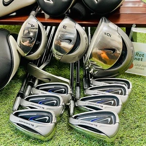 NIKE Slingshot Wood 1w 3w 4HL Iron 56789PS 11Club Fullset UniFlex Golf Club RH - Picture 1 of 23