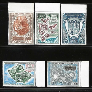 Französisches Südantarktis-Territorium (FSAT) 1969 #C19-#C23 kompletter postfrischer Satz GEM - Bild 1 von 1