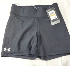Under Armour Women's Compression HeatGear Team Shorty 4 Volleyball Shorts - S - Picture 1 of 4