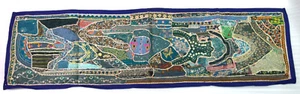 Indien Handmade Tapestry Table Runner Vintage Style Bohemian decor. i17-180 - Picture 1 of 7